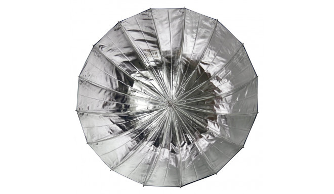 Caruba umbrella Deep 85cm, silver/black