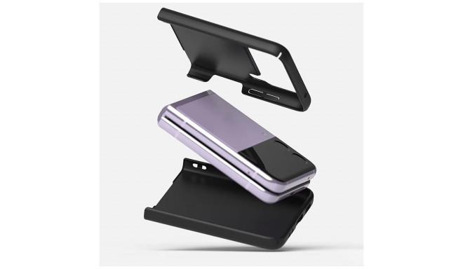 Kaitseümbris Slim, Samsung Galaxy Z Flip3 5G, must, Ringke