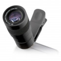 Lens for Smartphone KSIX Clip & Zoom 8x F/1.1 Black