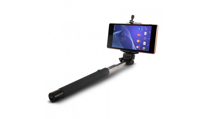 Extendible Bluetooth Selfie Stick KSIX 45 mAh Black