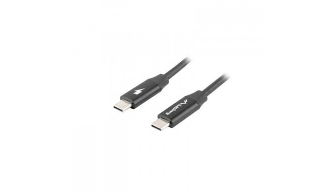 Kaabel USB C Lanberg CA-CMCM-40CU-0018-BK (1,8 m) Must