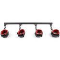 Spread the Love Bar Sportsheets Saffron Spreader Bar & Cuff Set Polyskin Adjustable Vegan