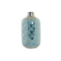 Vase DKD Home Decor Porcelain Turquoise Oriental (13 x 13 x 26 cm)