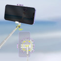 Baseus Traveler Bluetooth Tripod Selfie Stick white (ZPBL000002)