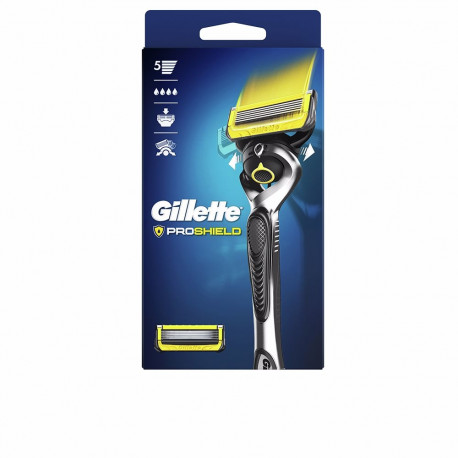 GILLETTE FUSION PROSHIELD máquina + cargador
