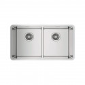 Sink with Two Basins Teka RS15 115030007 Stainless steel