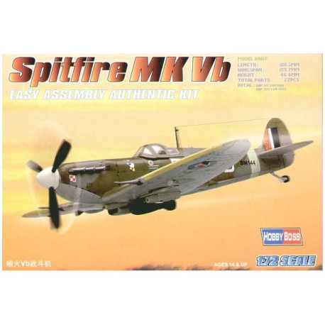Hobby Boss mudel Spitfire MK Vb