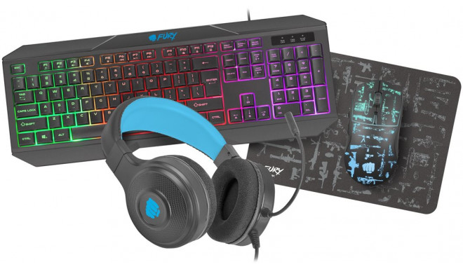 Fury gaming set Thunderstreak 3.0 4in1 (NFU-1674)