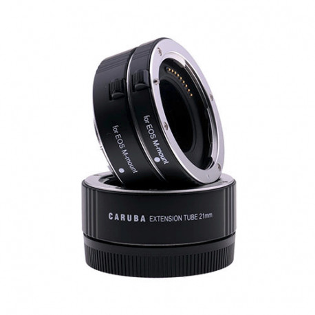 Caruba Extension Tube set Canon M Serie Chroom