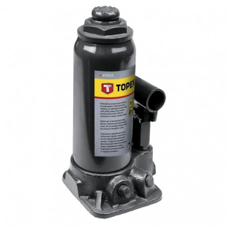 Hydraulic bottle jack 3t, to 117mm, 3,2kg