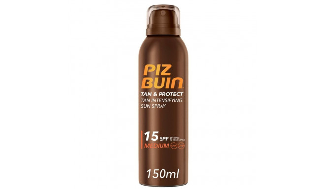 Sauļošanās aerosols Tan & Protect Medium Piz Buin Tan Protect Intensifying Spf 15 Spf 15 (150 ml)