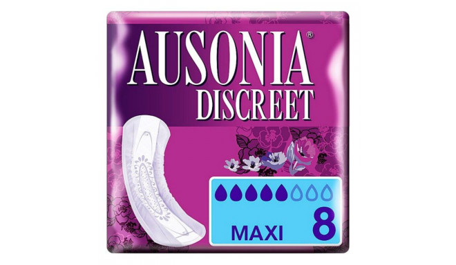 Incontinence Sanitary Pad DISCREET mAXI Ausonia Discreet (8 uds) 8 Units