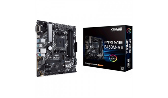 Emaplaat Asus PRIME B450M-A II mATX DDR4 AM4 AMD B450 AMD AMD AM4