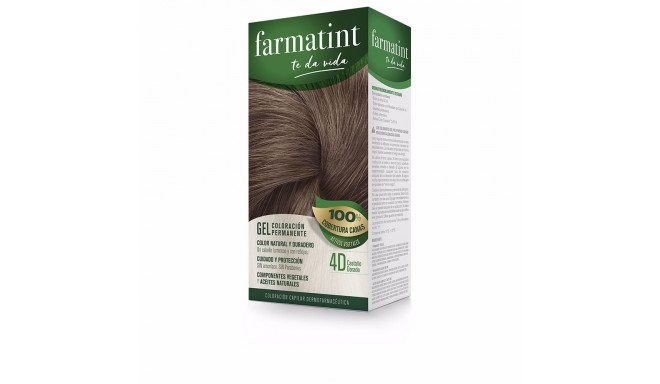 FARMATINT GEL coloración permanente #4d-castaño dorado 5 u