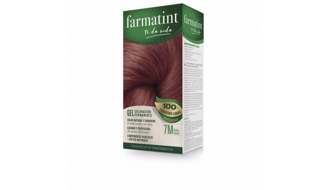 FARMATINT GEL coloración permanente #7m-rubio caoba 5 u