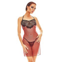 Babydoll Anaïs Black/Red (XXL/XXXL)