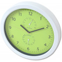 Platinet настенные часы Summer, зеленые (42573)