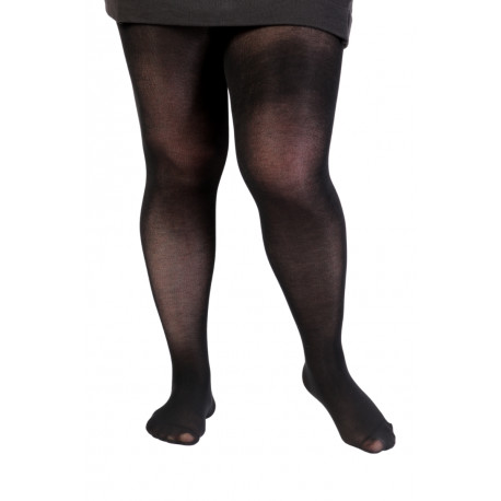 SOKISAHTEL BARBARA plus size mustad viskoosist sukkpüksid naistele 437, 448, 455