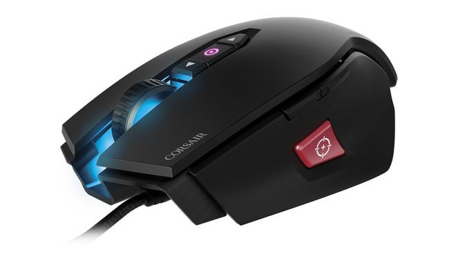 Corsair M65 PRO RGB FPS mouse Right-hand USB Type-A Optical 12000 DPI