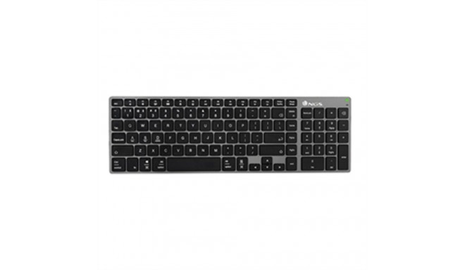 Keyboard NGS FORTUNE-BT ESPAÑOL Grey Spanish Qwerty