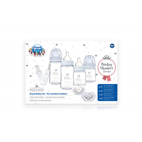 CANPOL BABIES jaundzimušā komplekts ROYAL BABY, 0+, blue, boy, 0295exp