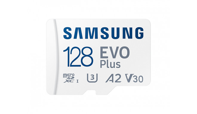Samsung mälukaart EVO Plus microSD 128GB (2021)