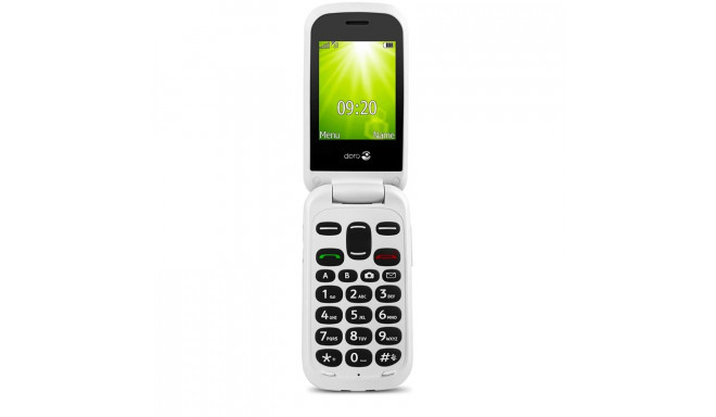 Doro 2404, must/valge - Mobiiltelefon