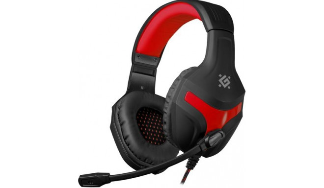 Defender Scrapper 500 Headset Wired Head-band Gaming Black, Red