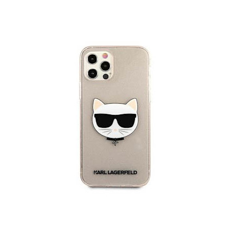 Karl Lagerfeld kaitseümbris Apple iPhone 12, kuldne