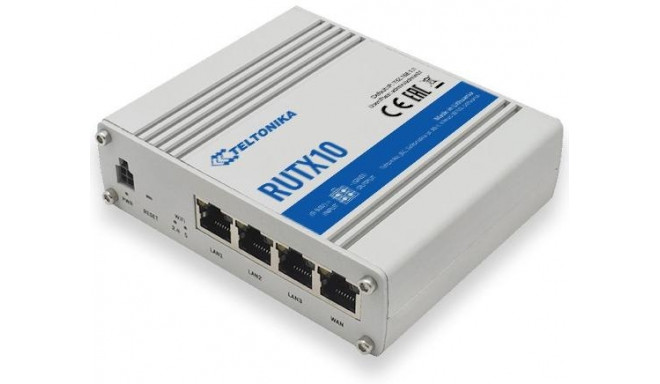 Teltonika RUTX10 wireless router Gigabit Ethernet Dual-band (2.4 GHz / 5 GHz) White