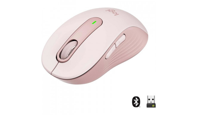 Juhtmeta Hiir Logitech Signature M650, roosa