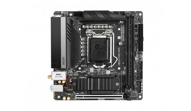 MSI mainboard H510I Pro WiFi Intel H510 LGA 1200 mini ITX