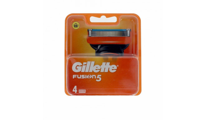 Skūšanās asmeņu rezerves asmeņi Gillette Fusion 5 (4 uds)