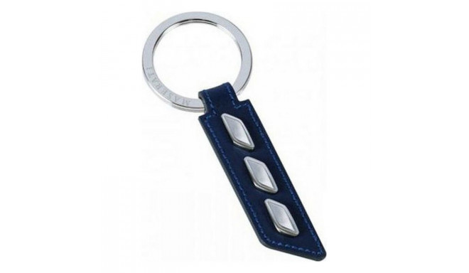 Keychain Maserati KMU4160113 Leather Blue