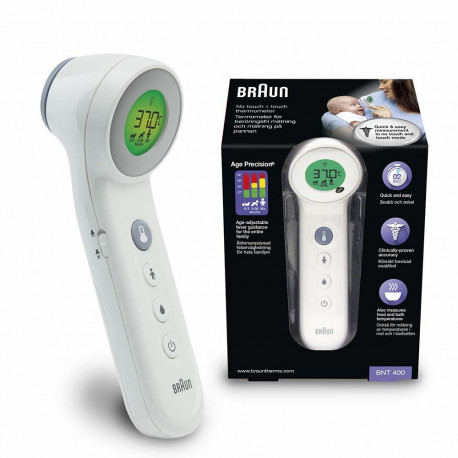 BRAUN BNT 400 No Touch Forehead Thermometer