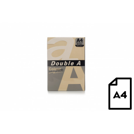 Colour paper Double A, 80g, A4, 500 sheets, Old Rose