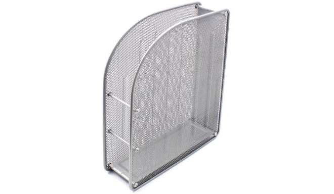 Vertical tray Forpus, 7cm, silver, perforated metal 1003-013