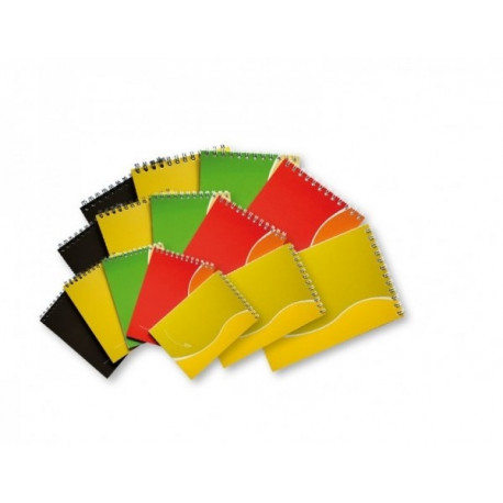 Notebook with a spiral SMLT, A7, 50 sheets , squared