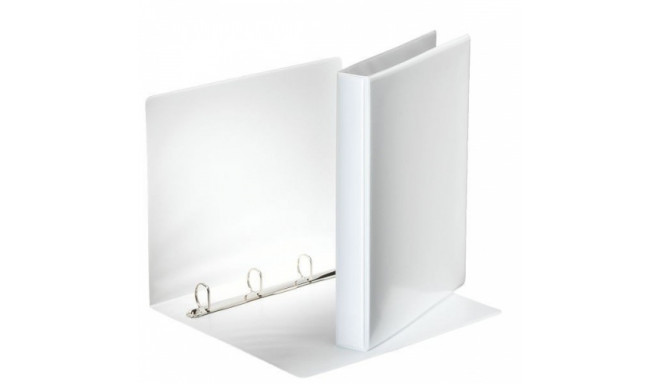 Binder Esselte Panorama, A4 / 77 mm, 4-ring ø50mm, white
