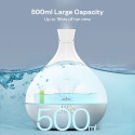 Difuzorius Anjou AJ-AD012 500ml Aroma Diffuser baltas