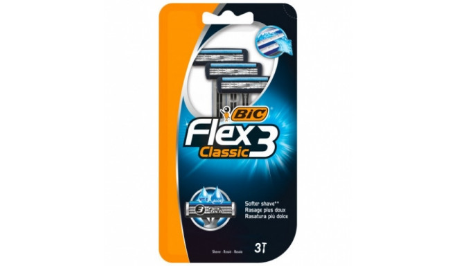 BIC Disposable razors FLEX 3 CLASSIC (3pcs)