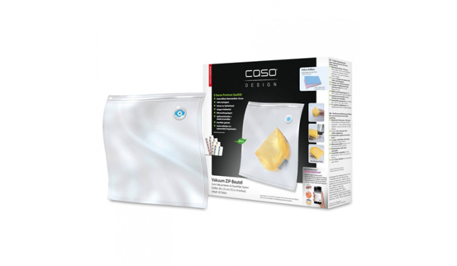 Caso Zipper bags 01317 20 units, Dimensions (