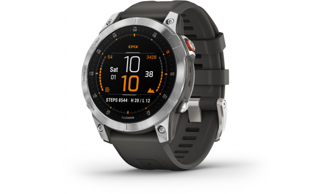 Garmin epix 2, slate/stainless steel