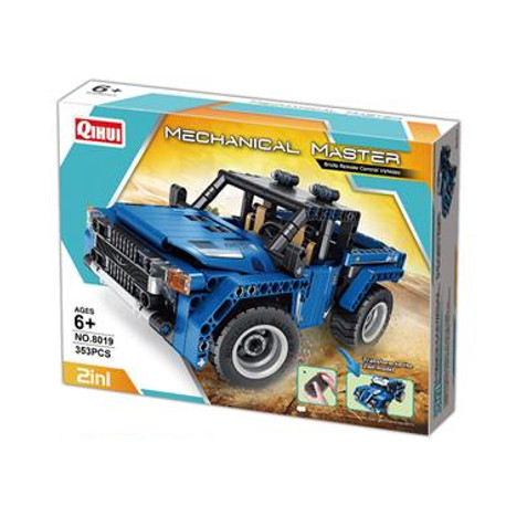 2in1 pickup truck - remote-controlled blocks
