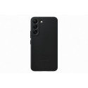 Samsung Galaxy S22 Leather Cover Black
