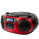 Aiwa BBTC-550RD Portable CD player Black, Red