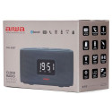 Aiwa CRU-80BT alarm clock Digital alarm clock Grey