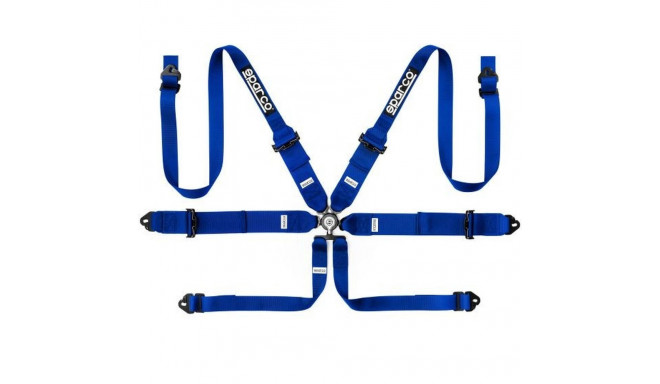 Harness with 6 fastening points Sparco Blue