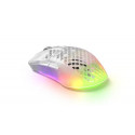 Steelseries Aerox 3 Wireless Ghost mouse Right-hand RF Wireless+Bluetooth Optical 18000 DPI