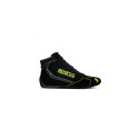 Racing Ankle Boots Sparco SLALOM Yellow/Black Size 44